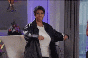 Aretha Franklin Im Here GIF by MOODMAN