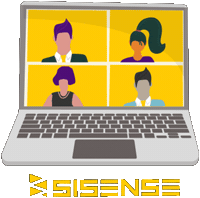 Wfh Sticker by Sisense creative
