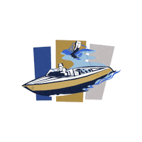 Gold Sticker by Camp Kawaga