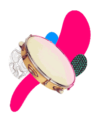 Sympla musica carnaval pandeiro sympla Sticker