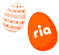 Easter Eggs Sticker by Ria Money Transfer