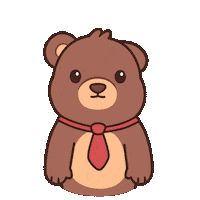 Teddy Bear Dancing Sticker by BEARISH