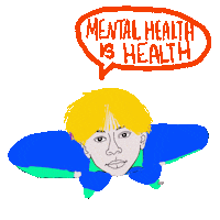 Mental Health Sticker