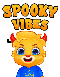 Fall Ghost Sticker by Lucas and Friends by RV AppStudios