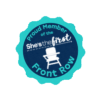 Front Row Girls Sticker by She's the First