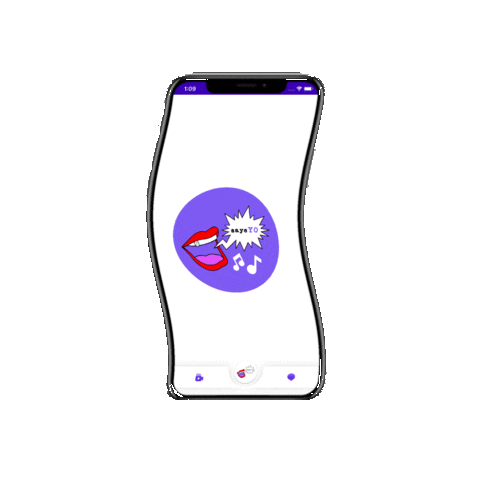 sayeyoapp giphygifmaker sayeyo app sayeyo just sayeyo Sticker