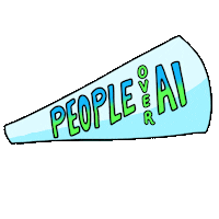 Unionize Artificial Intelligence Sticker by INTO ACTION