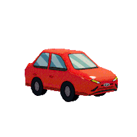 3D Car Sticker by milly cohen