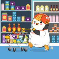 Shopping Shop GIF by Pudgy Penguins