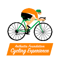 West Coast Bike Sticker by Arthritis Foundation