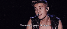 justin bieber singing GIF