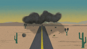scared smoke GIF by South Park 