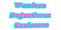 Wandern Degustieren Geniessen Sticker by Tüürli - degustationswanderung.ch
