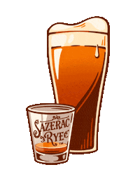 Happy Hour Beer Sticker by Sazerac Rye