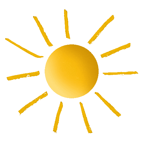 mrsbrghts giphyupload summer sun weather Sticker