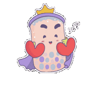 bobakingofficial love happy bobaking Sticker