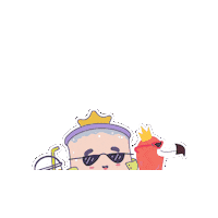 bobakingofficial chill bobaking Sticker