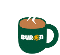Coffee Bruno Sticker by Buron Familienspass