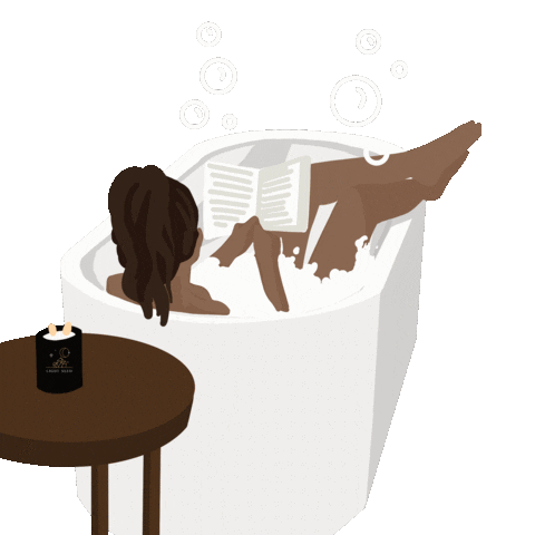 lightseed giphyupload relax self care relaxing Sticker