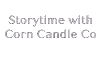 Story Storytime Sticker by Corn Candle Co