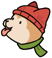Happy Dog Sticker by Ai and Aiko