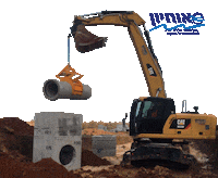 ohayonelisha water working truck building Sticker