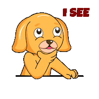 Think I See Sticker by JPedicini