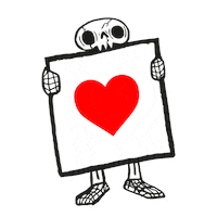 In Love Heart Sticker