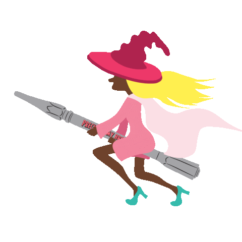 Halloween Witch Sticker by Benefit Cosmetics