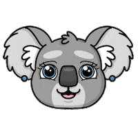 Sick Koala Bear Sticker by Midwest Express Clinic