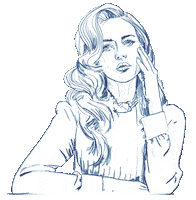 KathleenSteegmans drawing listen silence kathleensteegmans Sticker