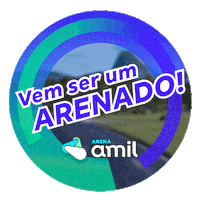 amilinstitucional arena Cuidado certo amil Sticker