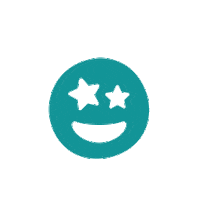 Surprised Face Sticker by Eigen Huis & Tuin