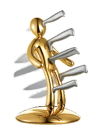 Knife Voodoo Sticker by Raffaele Iannello®