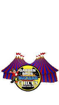 Thelargestcircusonearth Sticker by Garden Bros Circus