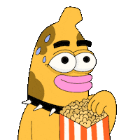 Drama Popcorn Sticker