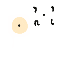 Lilabelia drawing minimal lt lttaa Sticker