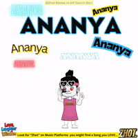 Ananya GIF by Zhot