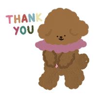 Thank You Sticker by kco