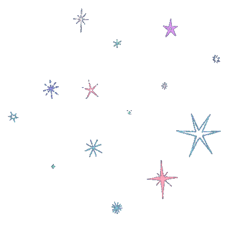 Stars Sparkle Sticker
