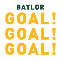 Baylor Bears Soccer Sticker by Baylor Athletics