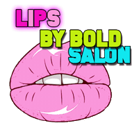 boldwaxing makeup lips nails lashes Sticker