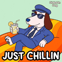 Dog Just Chilling GIF by VeeFriends