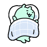 Sleepy Good Night Sticker by luckycavity