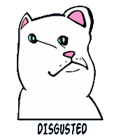 RIPNDIP_CAT alien meow hmmm disgusted Sticker