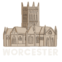 city cathedral Sticker by Visit Worcester