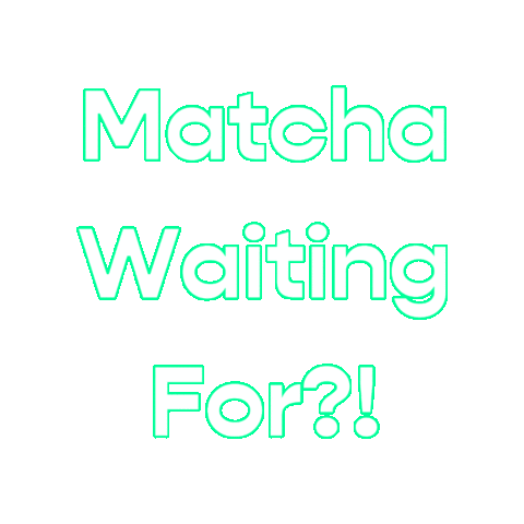 Matcha Sticker by Teangle