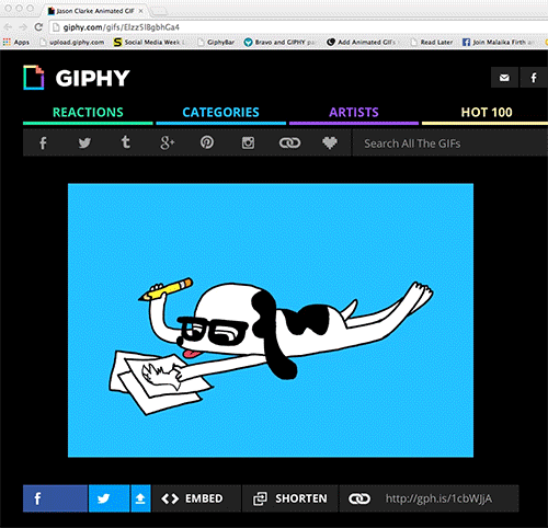 How To Share Gifs On Facebook GIF by How To Giphy