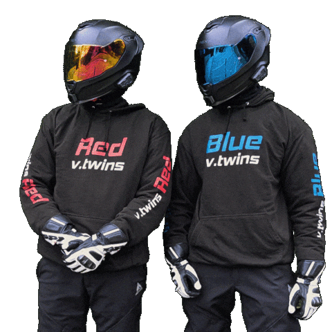 Red And Blue Wow Sticker