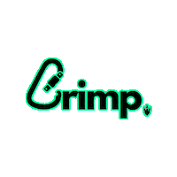 Climbing Crimp Sticker by DynoClimbDeland